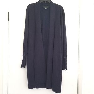 Premise navy long cardigan